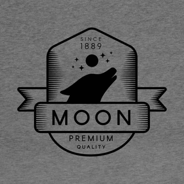 Since 1889 Moon Wolf by Rizaldiuk